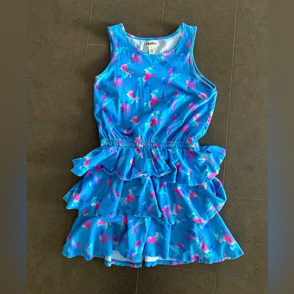 Hatley unicorn dress size 6-8